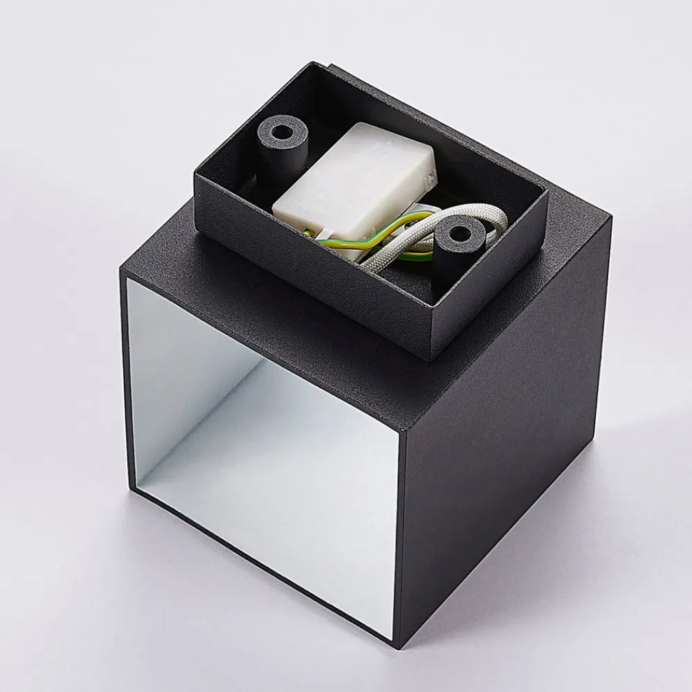 Arcchio vegglampe Zuzana, sett med 2 stk, svart, G9, 10 cm bred Clearance