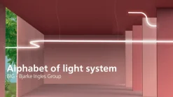 Artemide Alphabet of light sirkulær via app 155 cm| Smarthus Belysning