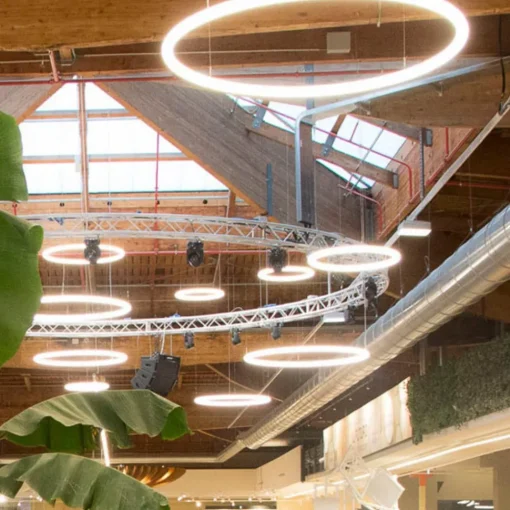 Artemide Alphabet of light sirkulær via app 155 cm| Smarthus Belysning