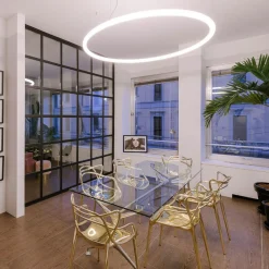 Artemide Alphabet of light sirkulær via app 155 cm| Smarthus Belysning