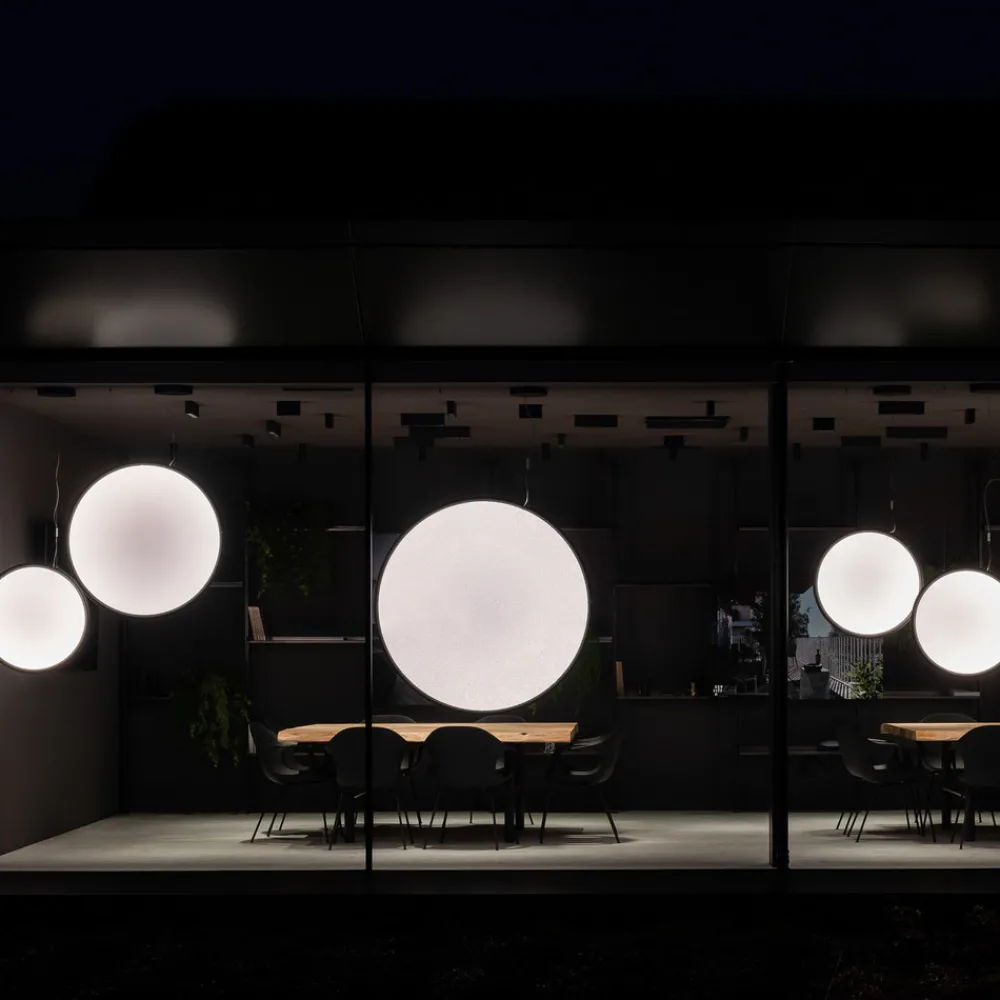 Artemide Discovery vertikal bronse Ø 100 cm, App Sale