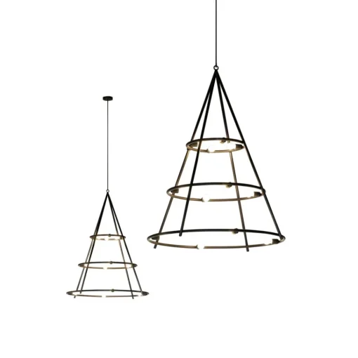 Artemide El Porís pendellampe, Ø 120 cm, 12-lys| Lysekroner