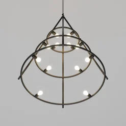 Artemide El Porís pendellampe, Ø 120 cm, 12-lys| Lysekroner