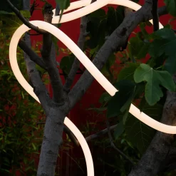 Artemide La linea 25 Earth LED-taubelysning, 10m Hot