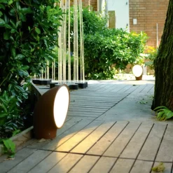 Artemide Piroscafo LED-sokkellampe IP65, grå New