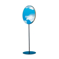 Artemide Se|eS LED-gulvspeil svart høyde 180cm| Møbel Og Interiør