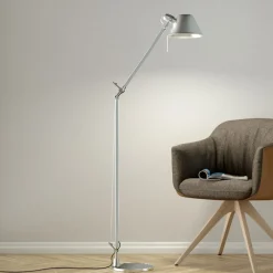 Artemide Tolomeo Lettura gulvlampe, aluminium New