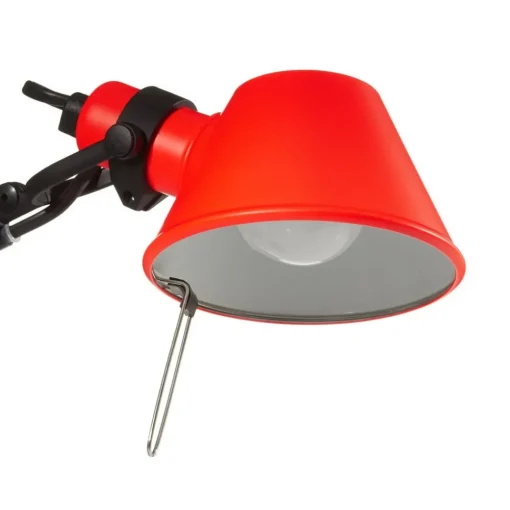 Artemide Tolomeo Micro Bicolour bord svart/korall| Kontorbelysning|Bordlamper