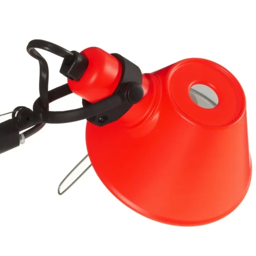 Artemide Tolomeo Micro Bicolour bord svart/korall| Kontorbelysning|Bordlamper