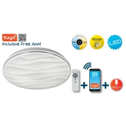 Näve Austin LED-taklampe med app-styring Discount