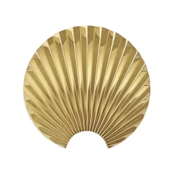 AYTM Concha krok, gullfarget, veggdekorasjon, høyde 11,5 cm