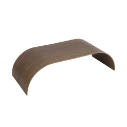 AYTM Curva brett, valnøttfarget, 62 x 25 x 16 cm, tre| Møbel Og Interiør