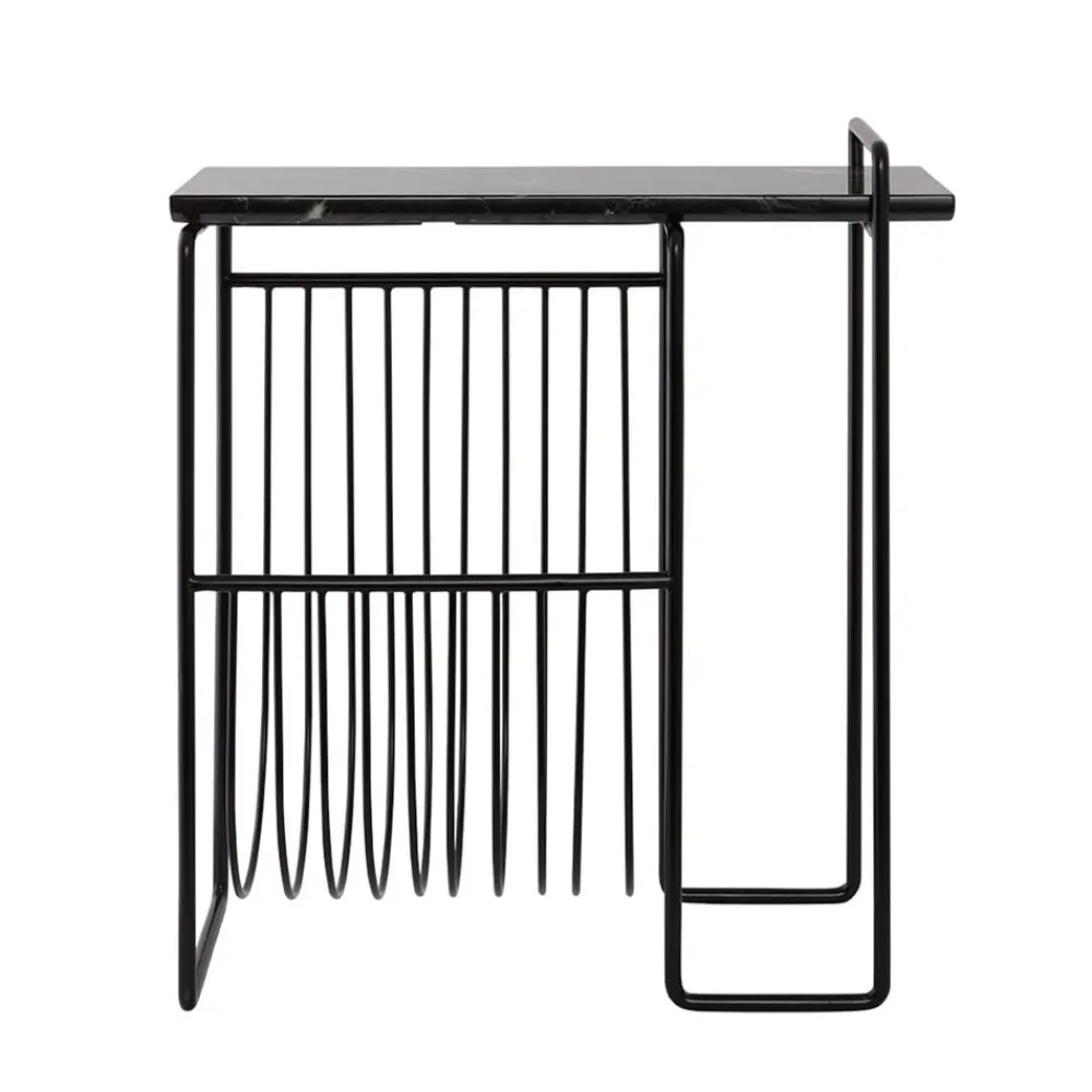 AYTM Magasinholder Sino, sidebord, svart| Møbel Og Interiør