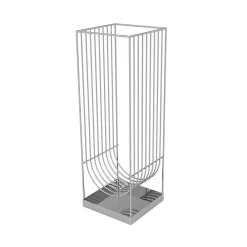AYTM paraplystativ Curva, sølv, høyde 56 cm, stål| Møbel Og Interiør