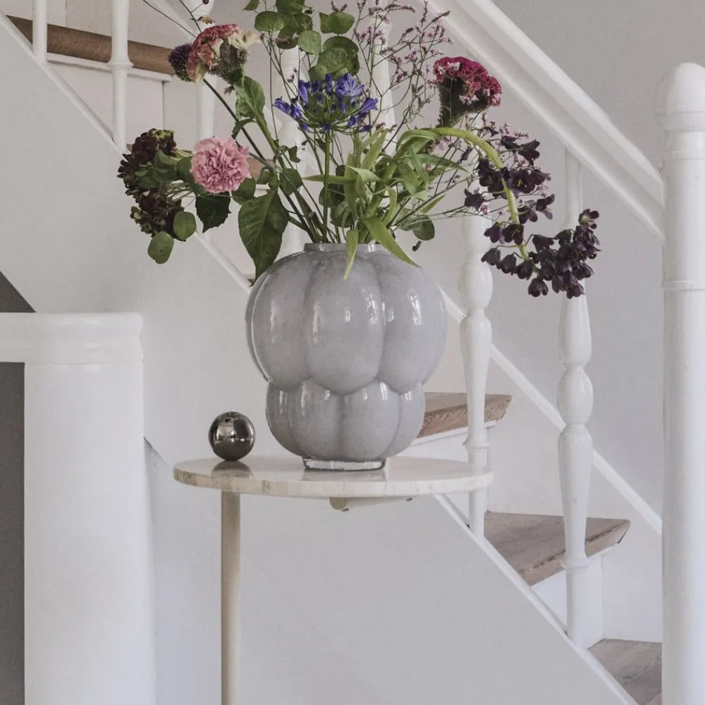 AYTM Uva-vase, Ø 26 cm, duegrå, glass, munnblåst| Møbel Og Interiør