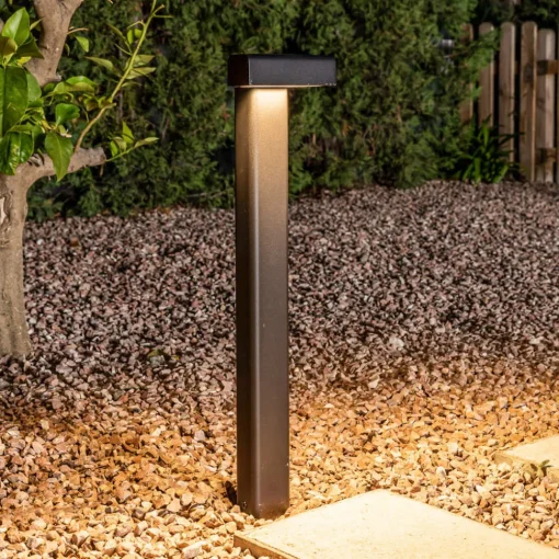 FARO BARCELONA Balic LED-sokkellampe, svart, aluminium, høyde 58 cm Hot