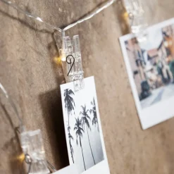 STAR TRADING Batteridrevet LED-bildelyslenke Clippy, timer Best