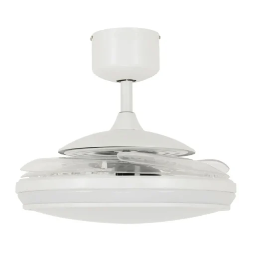 Beacon Lighting Beacon LED-takvifte Fanaway Evo 1 hvit 121 cm stillegående New