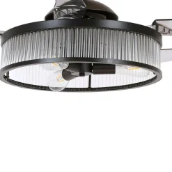 Beacon Lighting Beacon takvifte lys Fanaway Corbelle svart lydløs Online