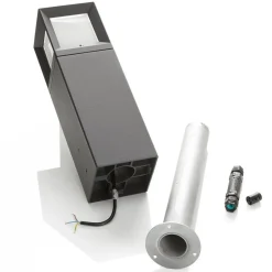 BEGA 84604 - LED-sokkellampe grafitt, 3 000 K| Sokkellamper