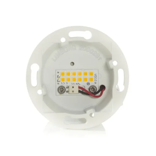 BEGA Accenta veggmontering kantet ring hvit 315lm| Downlights