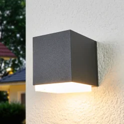 BEGA 33405K3 LED-utevegglampe, grafitt 3000K down Outlet