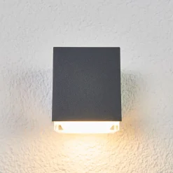 BEGA 33405K3 LED-utevegglampe, grafitt 3000K down Outlet
