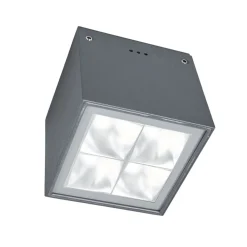 BEGA 66157K3 utendørs taklampe, grafitt 3000K 38° Hot
