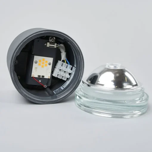BEGA 66056K3 utendørs taklampe, grafitt 3000K 62°| Taklamper Utendørs