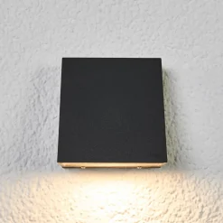 BEGA 22215K3 utendørs vegglampe, grafit 3000K, 9cm| Kommersiell Utebelysning