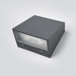 BEGA 22215K3 utendørs vegglampe, grafit 3000K, 9cm| Kommersiell Utebelysning