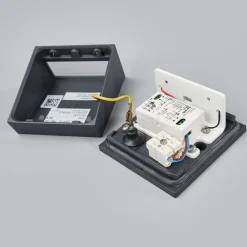 BEGA 22215K3 utendørs vegglampe, grafit 3000K, 9cm| Kommersiell Utebelysning