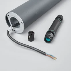 BEGA 77218K3 veilampe rund grafitt 3000K down| Gatebelysning, Pullert Belysning