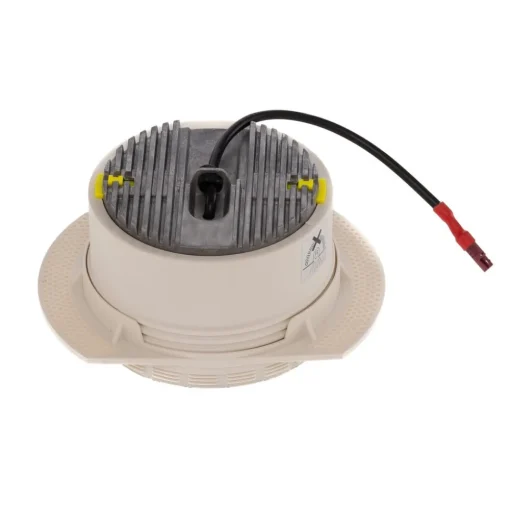 BEGA LED innfelt takspot Studio Line, svart/messing, aluminium| Butikkbelysning