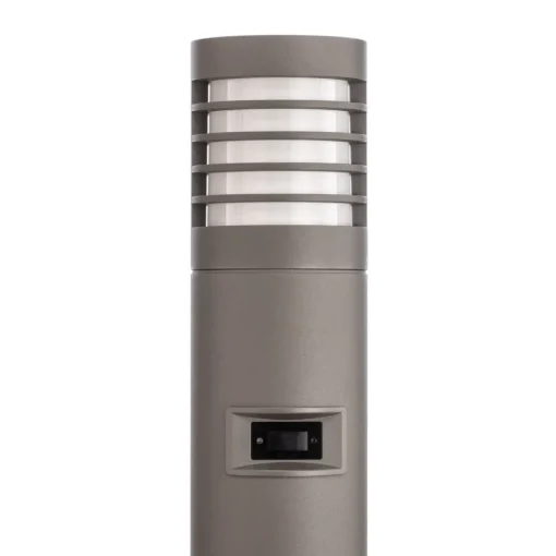 BEGA LED-gatelampe 85061AK3, grå, 3000 K, støpt aluminium| Gatebelysning, Pullert Belysning