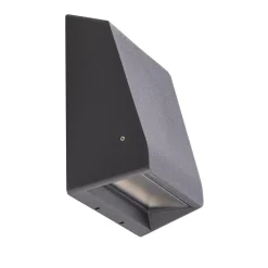 BEGA LED-gulvmontert armatur 85118K3 grafitt aluminiumsstøpe DALI, 830| Sokkellamper