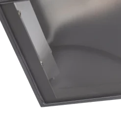 BEGA utendørs vegglampe 24135 K3, grafitt, opp/ned, DALI Online