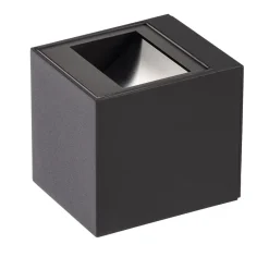 BEGA utendørs vegglampe 24719 K3, grafitt, opp/ned, støpt aluminium Hot