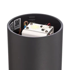 BEGA veilampe 84417 K3, grafitt, 3000 K, støpt aluminium| Gatebelysning, Pullert Belysning