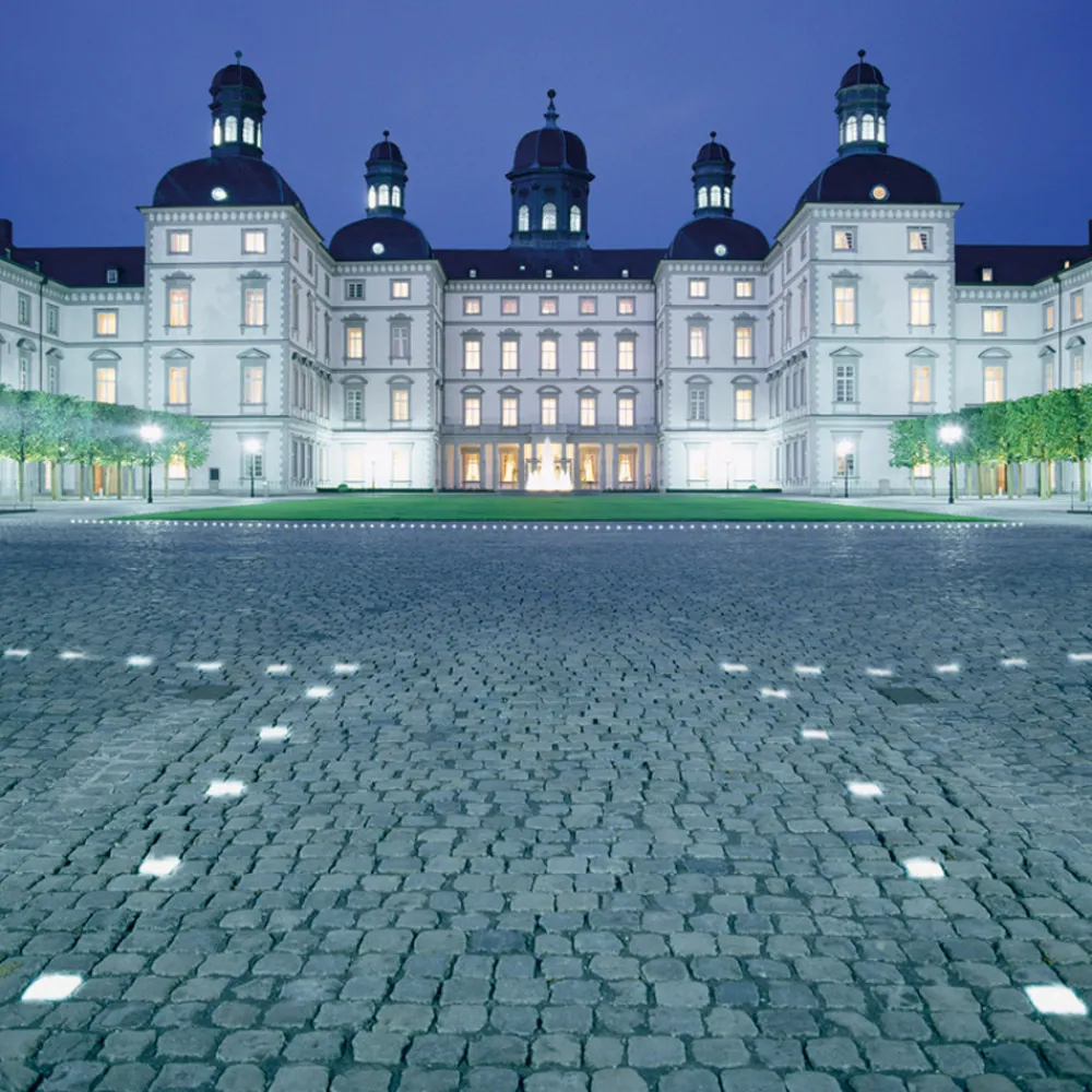 Top Light Belegningsstein Lysstein betong med LED 8 cm