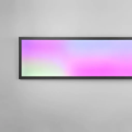Reality Leuchten Beta LED-taklampe, lengde 119 cm, svart, RGBW, CCT| Butikkbelysning|Kontorbelysning
