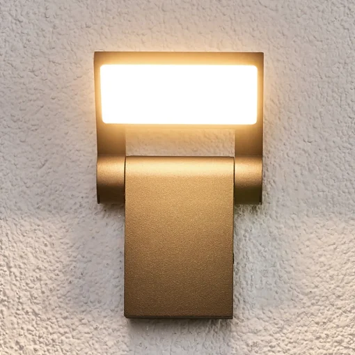Lucande Bevegelig LED-utevegglampe Marius Clearance