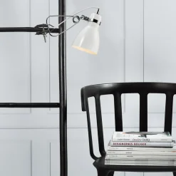 Nordlux Blank klemmelampe Clone hvit| Bordlamper