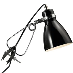 Nordlux Blank klemmelampe Clone svart