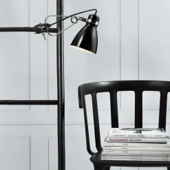 Nordlux Blank klemmelampe Clone svart
