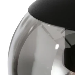 Steinhauer Bollique hengelampe, røykgrå/svart, glass, 5 lyskilder Sale