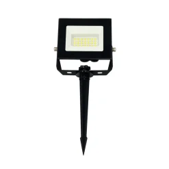 Heitronic Bolton 2.0 LED-lyskaster, 20 W, jordspyd, støpsel| Utespotter