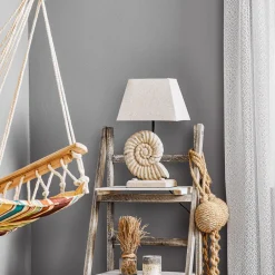 ONLI Bordlampe Conchiglia med dekorert fot Best