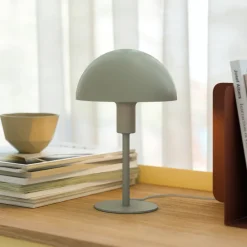 Nordlux Bordlampe Ellen Mini av metall, støvgrønn New