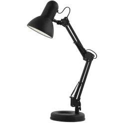 Globo Bordlampe Famous med tre ledd, svart| Kontorbelysning|Bordlamper